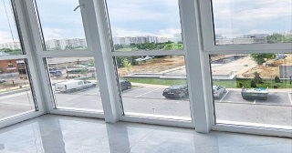 Панорамное остекление балкона Симферополь цена от 11 тыс. руб. м/п.